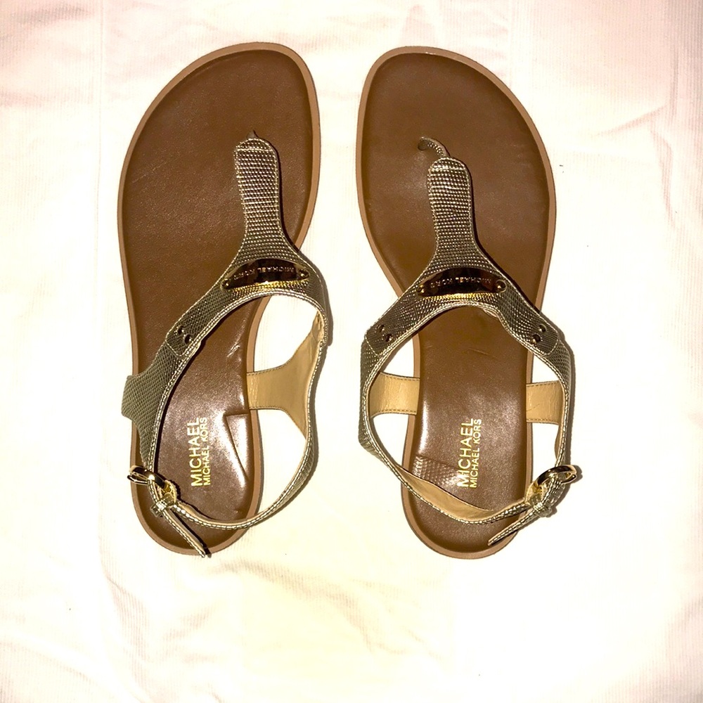 Michael Michael Kors Plate Sandal Size 8.5